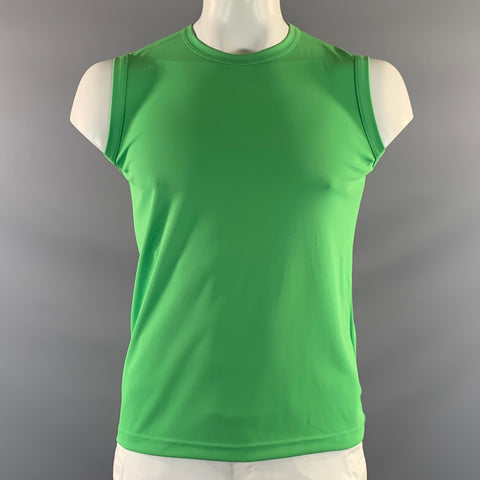 COMME des GARCONS 2023 Size L Green Polyester Crew Neck Tank Top
