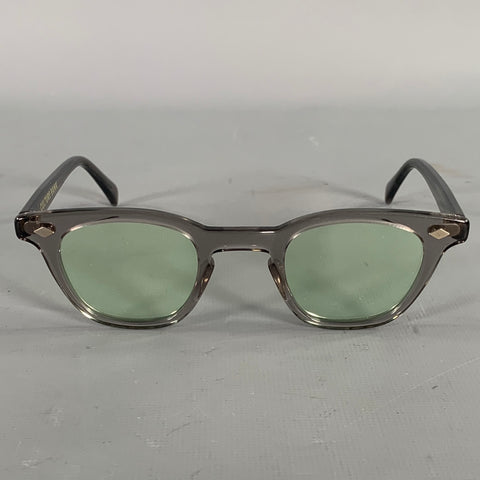 CULTURE BANK Grey Translucent Acetate Sunglasses