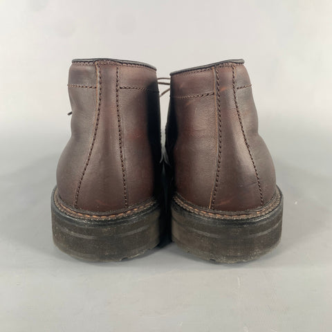 ALDEN Size 7 Brown 1272S Leather Chukka Boots