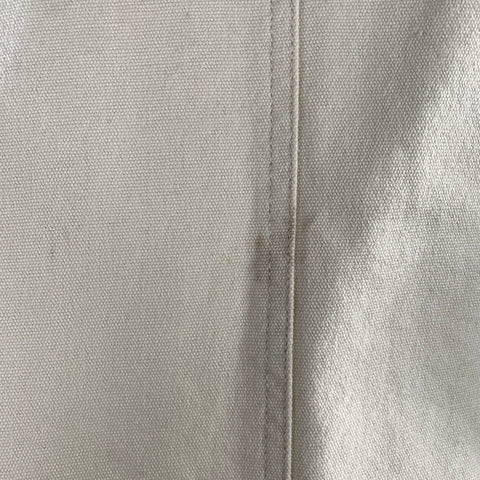 ARKET Size XS White Cotton Carpenter Jacket
