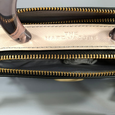 MARC JACOBS SS2020 Purple Tan Ombre Leather Cross Body Bag