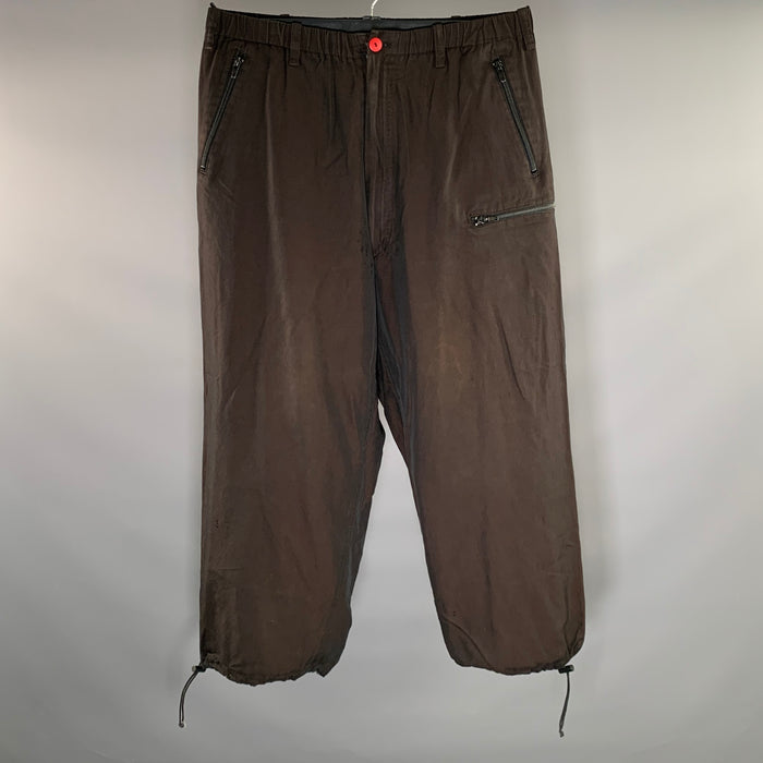 Y's by YOHJI YAMAMOTO Size 31 Black Brown Casual Pants