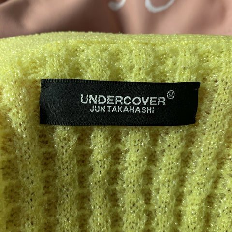 UNDERCOVER Size M Pink Leather Reversible Jacket