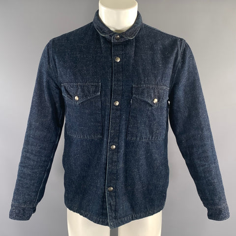 LEVI'S MADE & CRAFTED Size M Navy Indigo Snaps Jacket