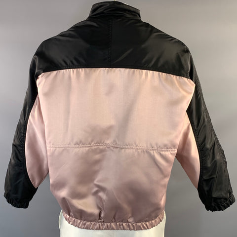 ENFANTS RICHES DEPRIMES ERD SS2019 Size L Pink Black Color Block Nylon Pullover Jacket