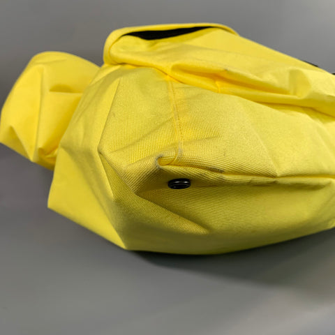 MM6 MAISON MARGIELA Yellow Black Canvas Shoulder Bag