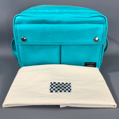 PORTER Teal Cross Body Bag