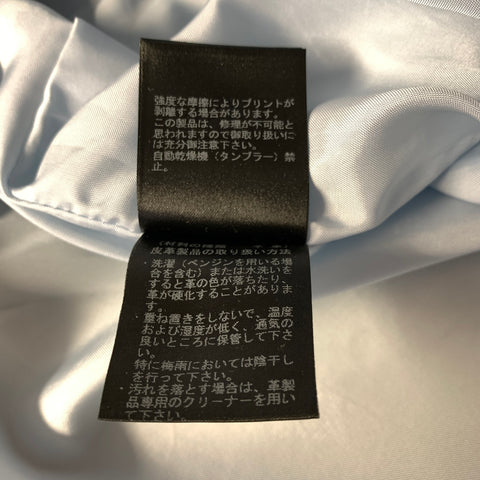 UNDERCOVER SS2018 Size M Black Leather Biker Jacket