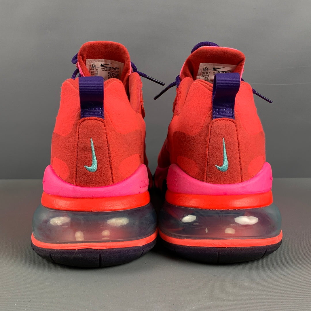 NIKE Size 10.5 Pink Fuchsia  -REACT- Sneakers