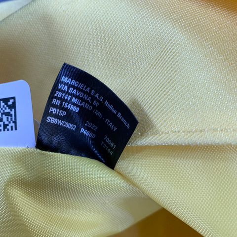 MM6 MAISON MARGIELA Yellow Black Canvas Shoulder Bag