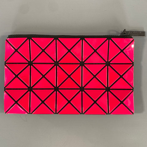 BOA BOA ISSEY MIYAKE Black Neon Pink Triangle Pouch