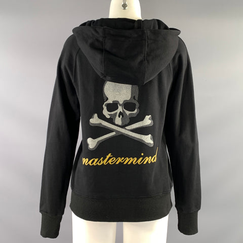 MASTERMIND JAPAN Size M Black Silver Cotton Skulls Jacket