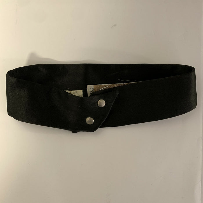 THIERRY MUGLER Black Silk Bow Tie
