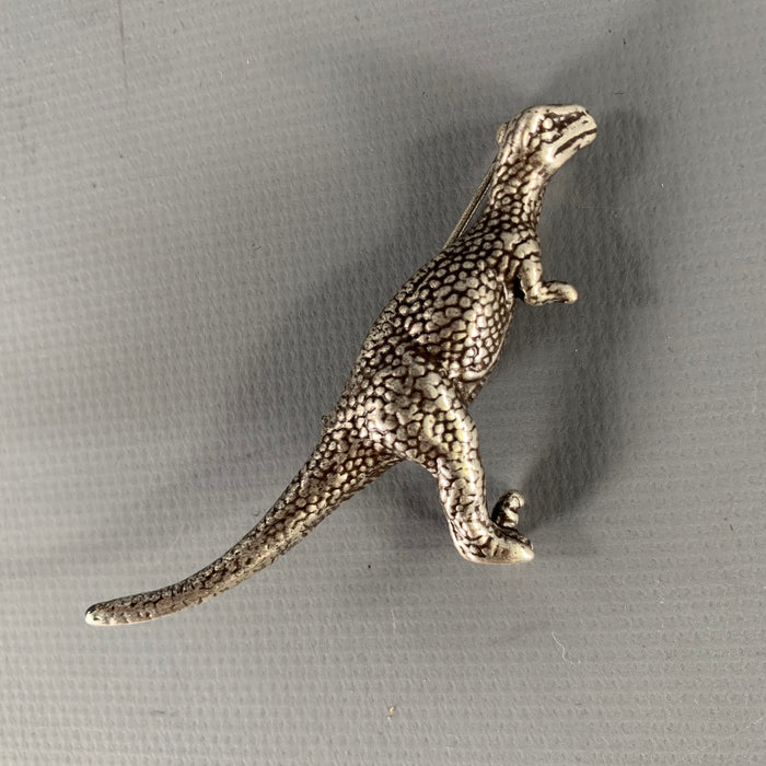 SAINT LAURENT Silver Tone Metal Brooches & Pins
