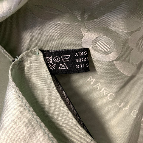 MARC JACOBS Mint Silk Scarf