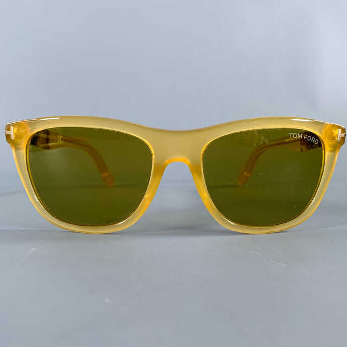 TOM FORD Andrew Yellow Amber Acetate Sunglasses