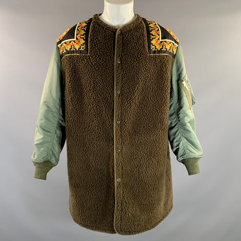 JUNYA WATANABE COMME des GARCONS FW2021 Size S Brown Green Jacket