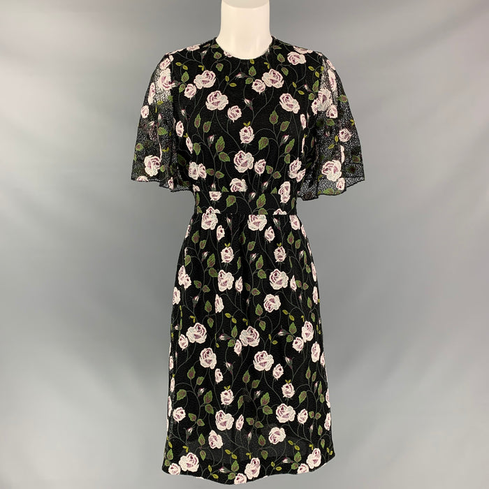 Eyelet GIAMBATTISTA VALLI Size XS Black Cotton & Polyester Dress