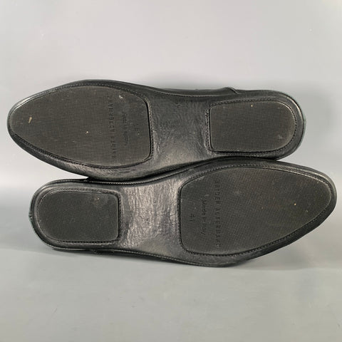 HAIDER ACKERMANN Size 8 Black Leather Slip On Loafers