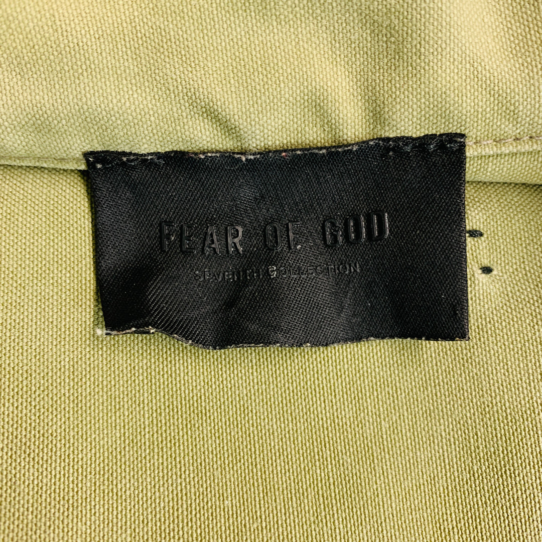 FEAR OF GOD Size L Khaki Cotton Jacket