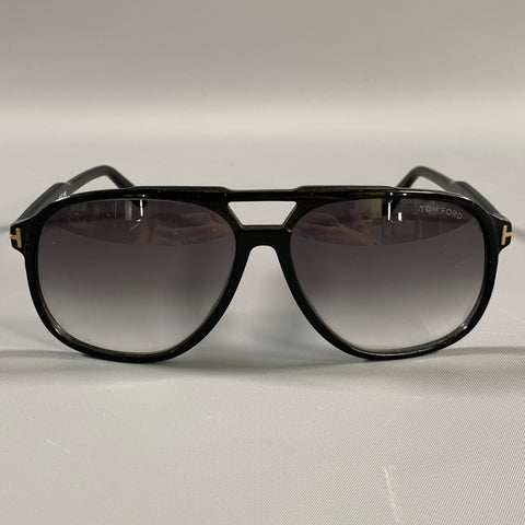 TOM FORD Black TF753/FT0753 01B Acetate Sunglasses