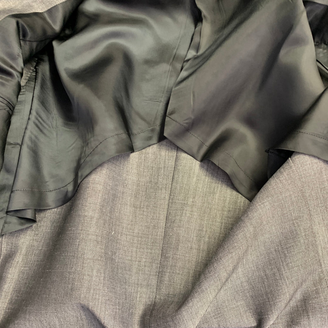 COMME des GARCONS Size M Grey Mohair Wool Notch Lapel Sport Coat
