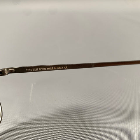 TOM FORD Gunmetal Aviator Sunglasses