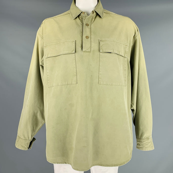 FEAR OF GOD Size L Khaki Cotton Jacket