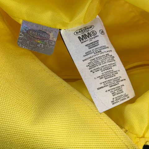 MM6 MAISON MARGIELA Yellow Black Canvas Shoulder Bag