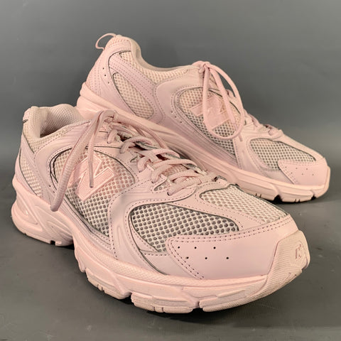 NEW BALANCE Size 10 Pink Mesh Athletic Sneakers