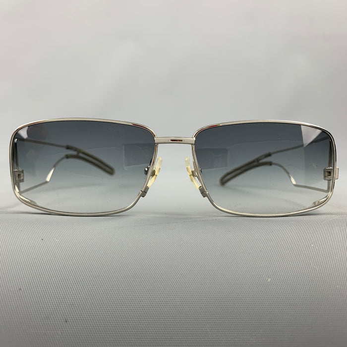 Vintage JEAN PAUL GAULTIER Silver Metal Sunglasses