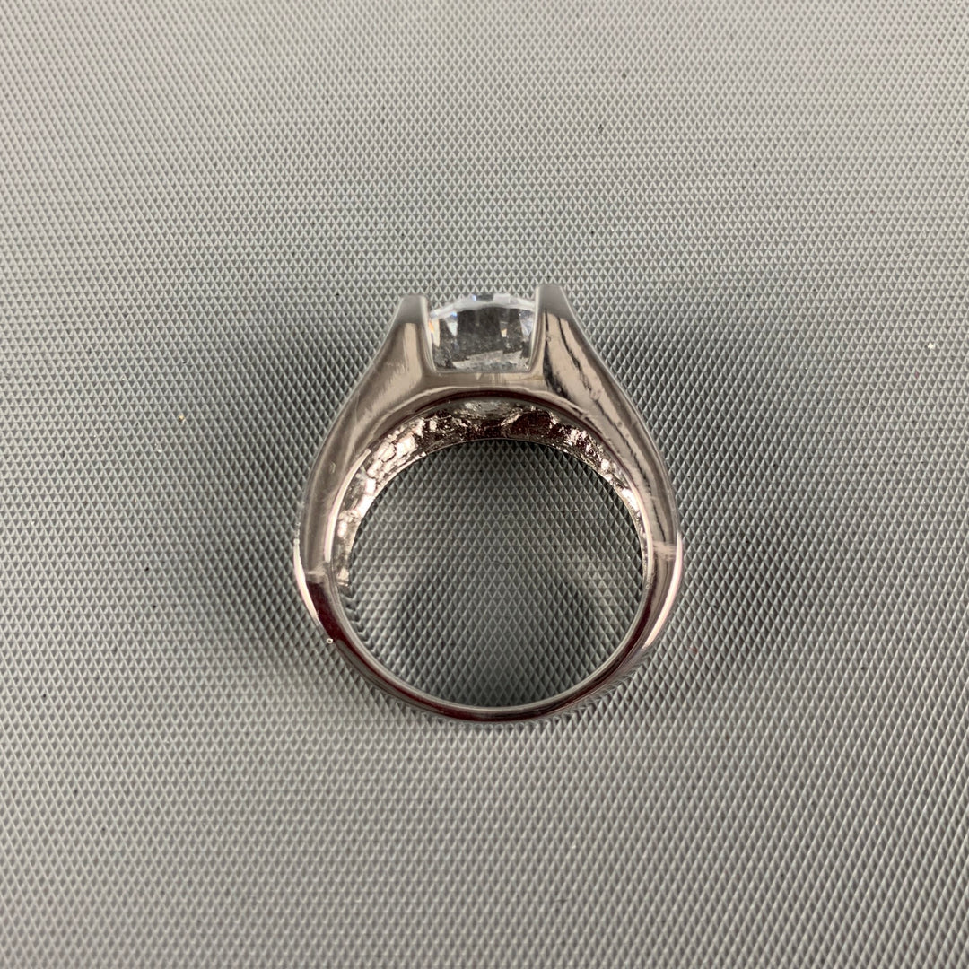 RSC Sterling Silver Zirconia Ring