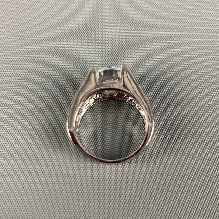 RSC Sterling Silver Zirconia Ring
