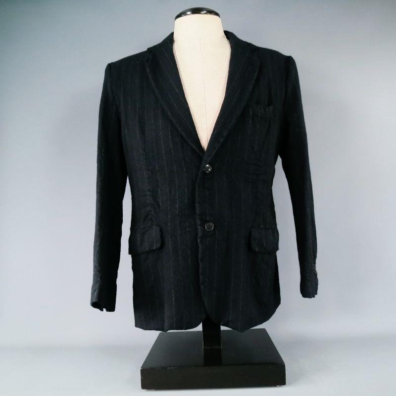 08SIRCUS by Kiminori Morishita 42 Regular Wool Navy Sport Coat