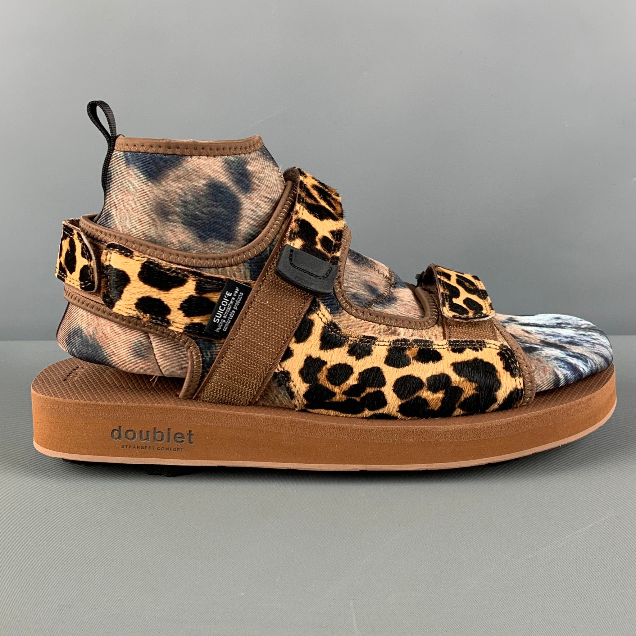 Louis Vuitton Ponyhair Printed Sandals - Brown Sandals, Shoes - LOU808602