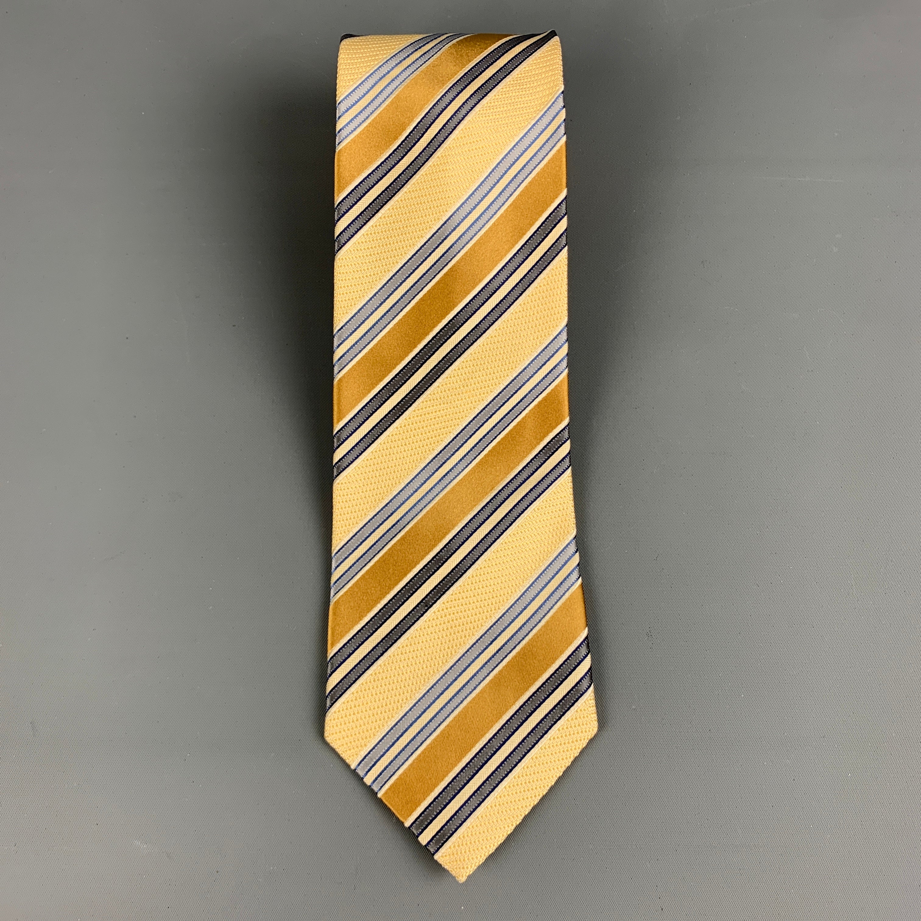 Ted Baker Men's Tie Tan 100% Silk