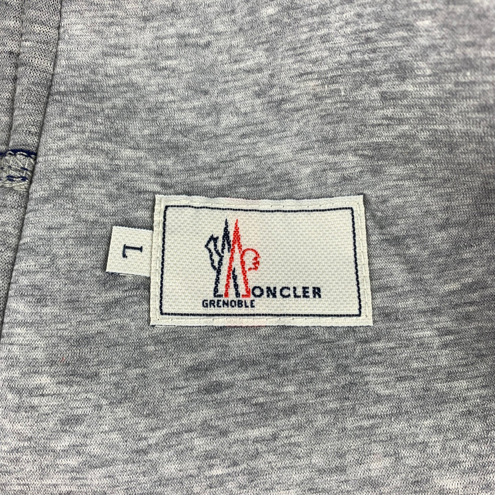 MONCLER Size L Blue Nylon / Cotton Zip Fly Shorts