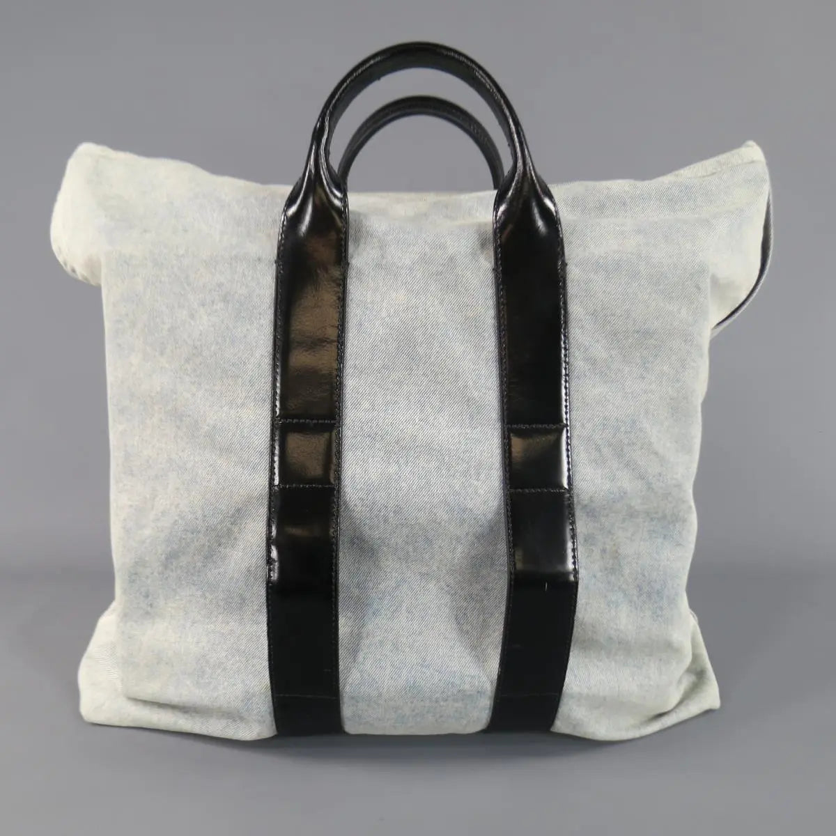 3.1 PHILLIP LIM Blue Denim Black Leather 31 Hour Bag – Sui Generis Designer Consignment