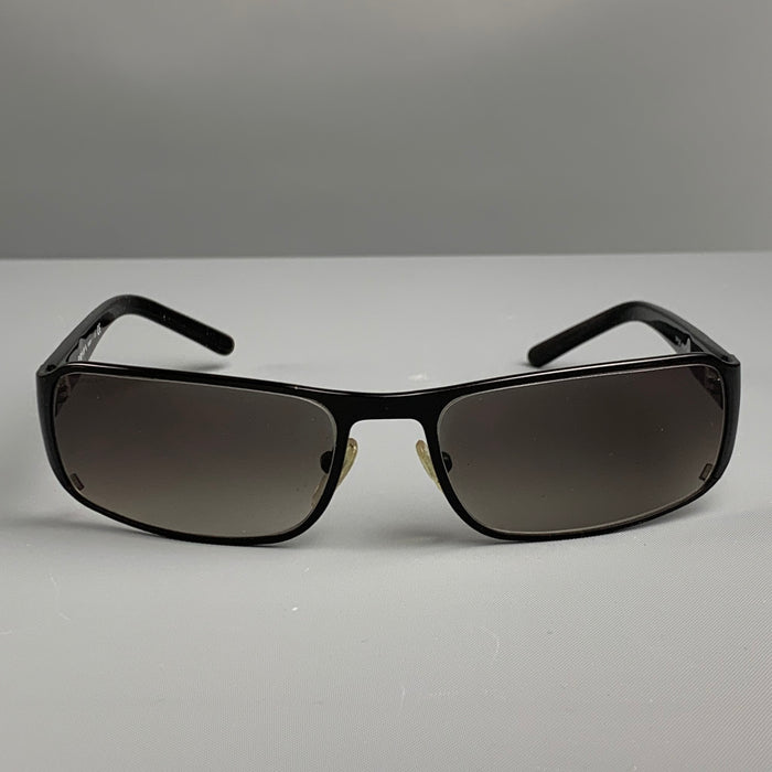 PRADA Black Metal Sunglasses & Eyewear
