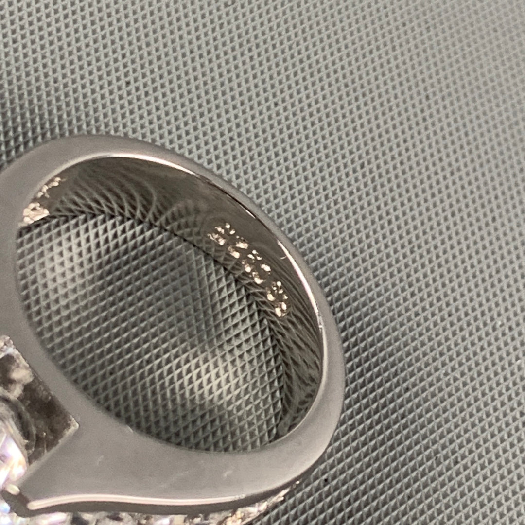 RSC Sterling Silver Zirconia Ring