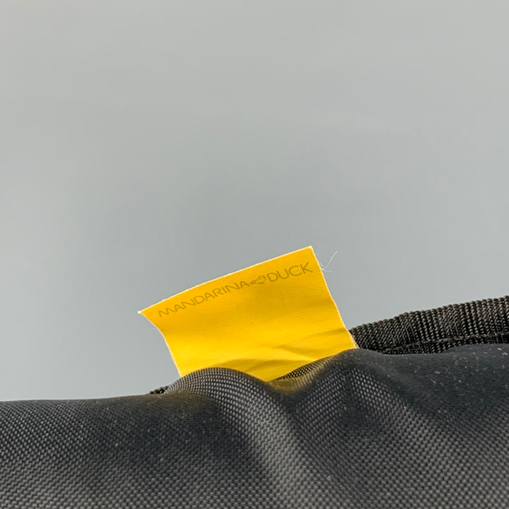 MANDARINA DUCK Black Nylon Polyester Work Bag Backpack