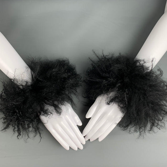 MAISON MARGIELA Wrist Size One Size Black Cuffs