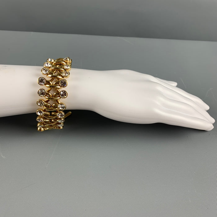 OSCAR DE LA RENTA Gold Metal Bracelet