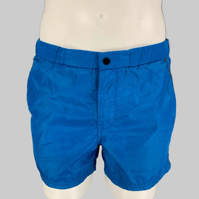 MARC by MARC JACOBS Size S Blue Polyester Swim Trunks