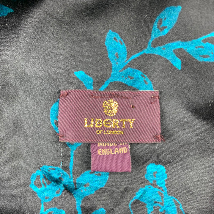 LIBERTY OF LONDON Mixed Fabrics Olive Acetate Blend Faux Fur Shawl