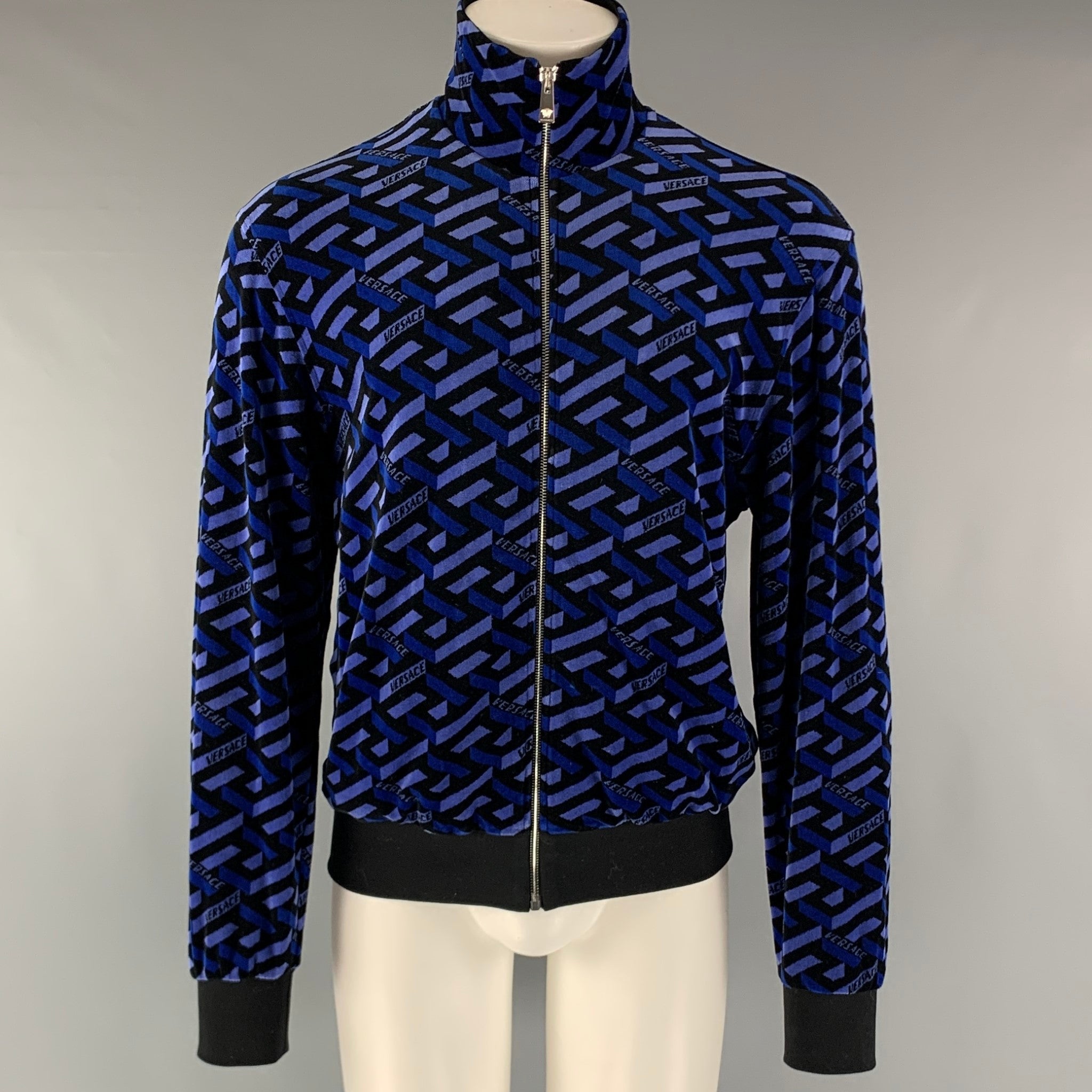 Louis Vuitton - Authenticated Jacket - Cotton Blue for Women, Very Good Condition