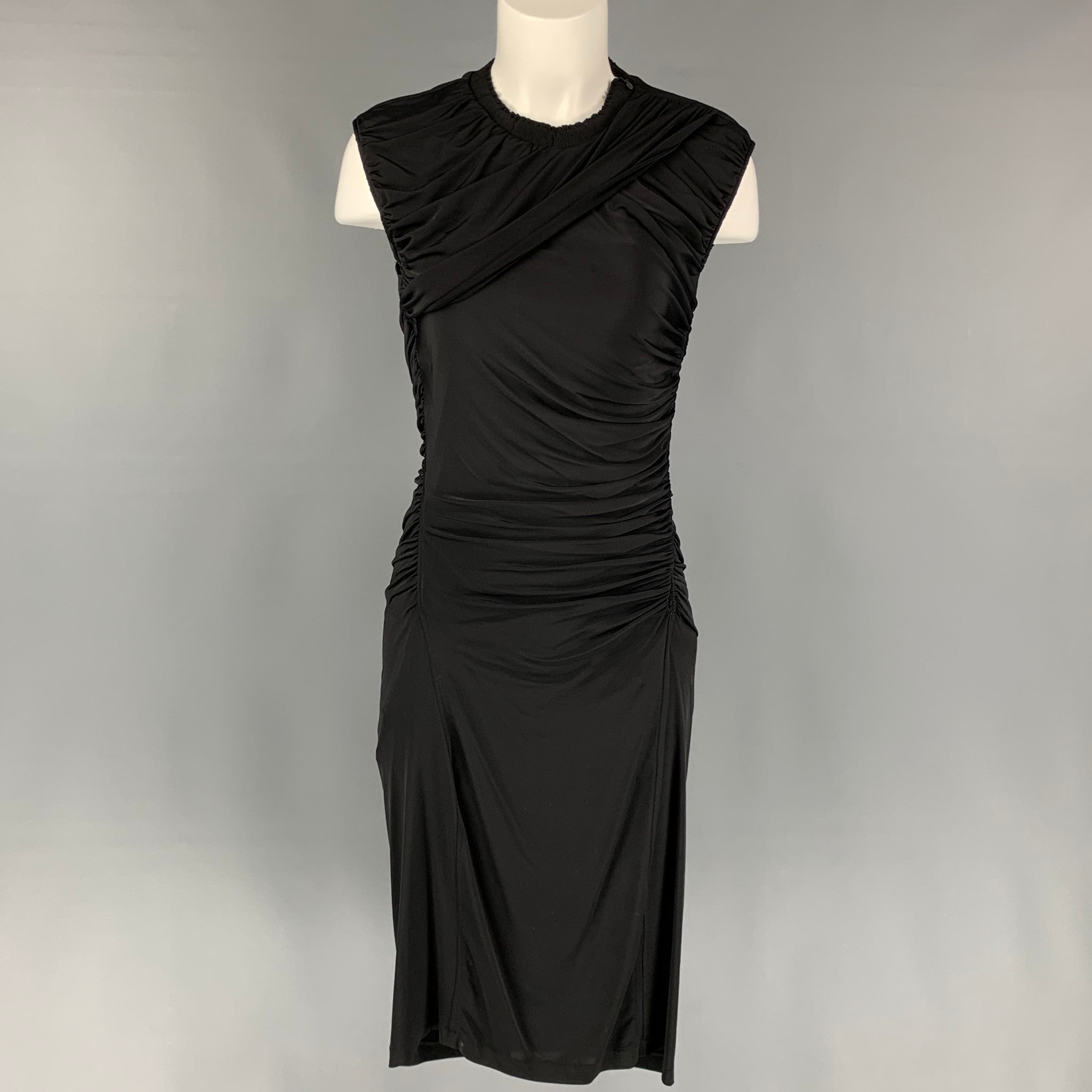 Mid-length dress Louis Vuitton Black size S International in