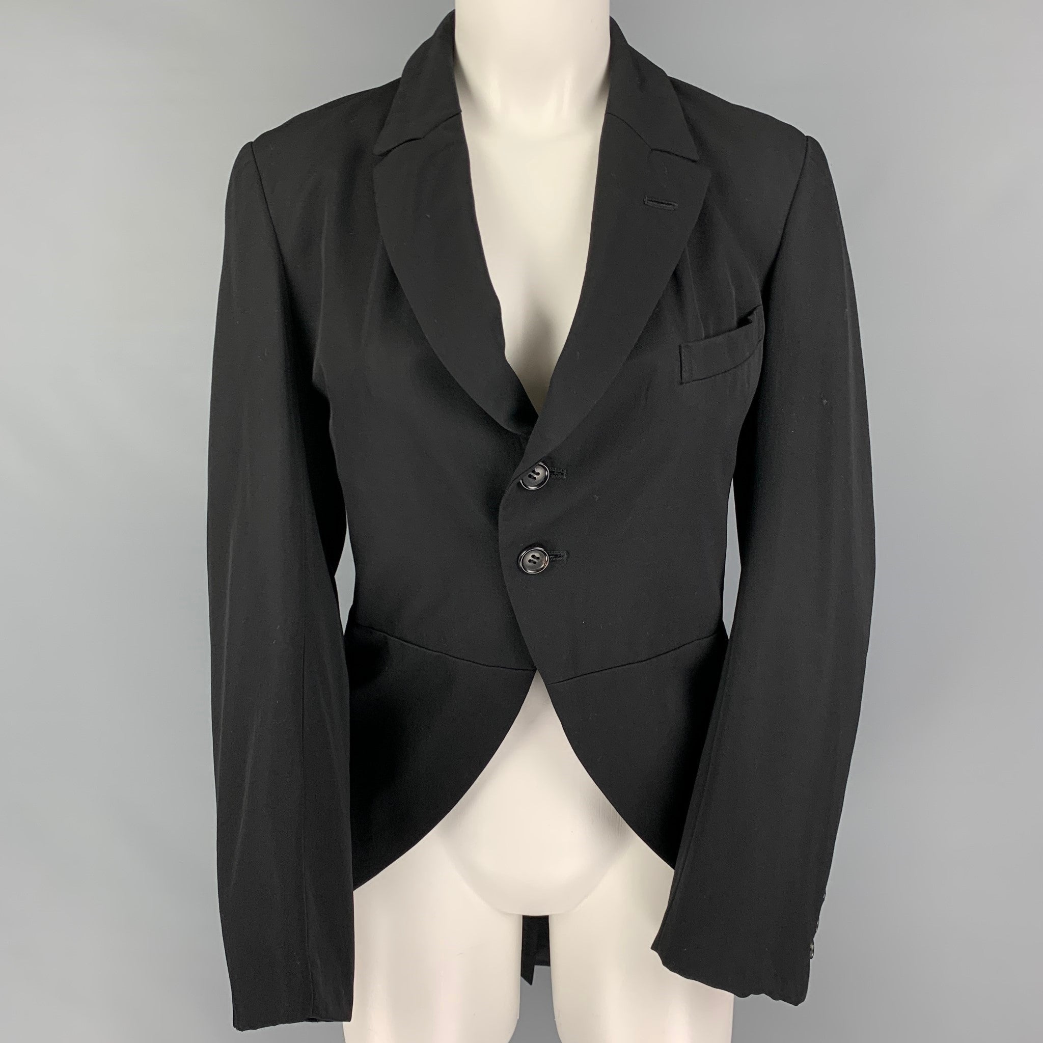 Louis Vuitton - Authenticated Coat - Wool Black for Women, Never Worn