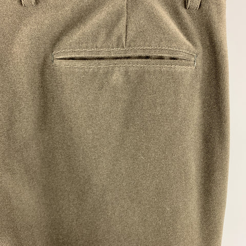 ARMANI COLLEZIONI Size 32 x 34 Slate Textured Polyester Dress Pants