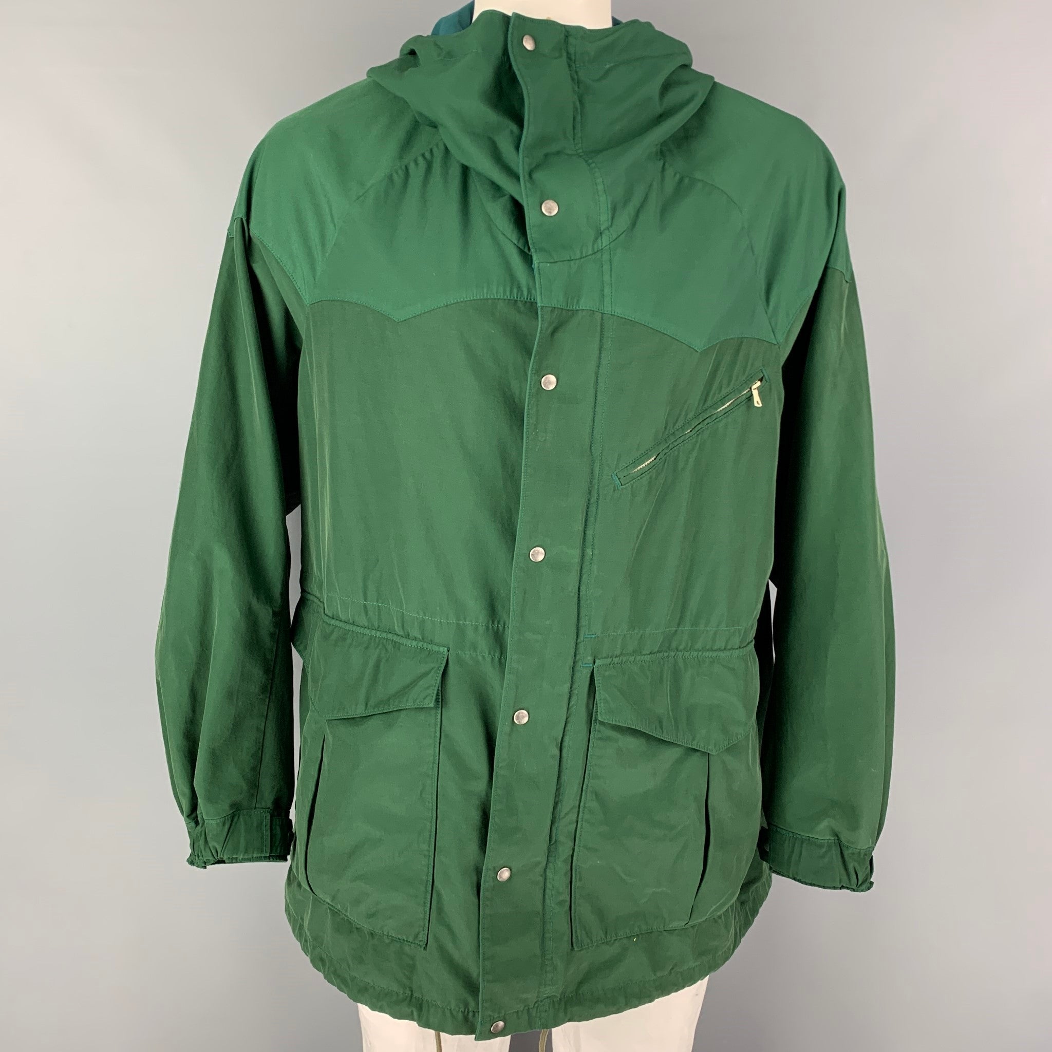 VISVIM Size M Green Nylon / Cotton Lakota Parka Jacket – Sui